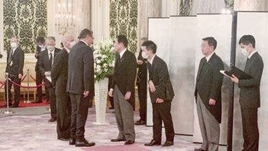 Photo of أخنوش يقدم تعازي الملك إلى الوزير الأول الياباني وأرملة الراحل