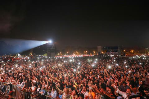 150 ألف شخص حضروا أولى السهرات الكبرى لمدينة الرباط