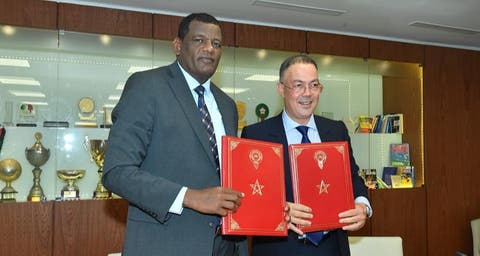 كرة القدم .. شراكة بين جامعة لقجع والاتحاد الإثيوبي