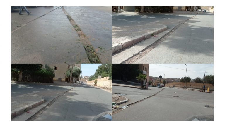 واقع شوارع سطات ومقولة "لاَلة ِزينة وزادْها نور الحمَّام"