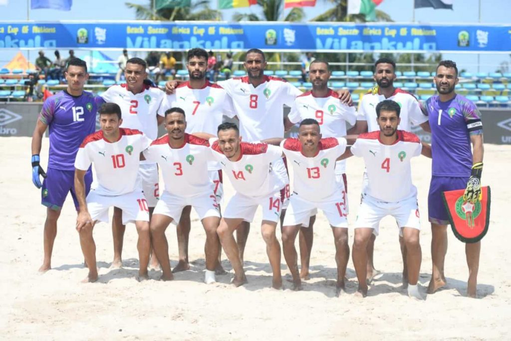منتخب الكرة الشاطئية يسحق مالاوي و يتأهل لنصف نهاية كأس إفريقيا