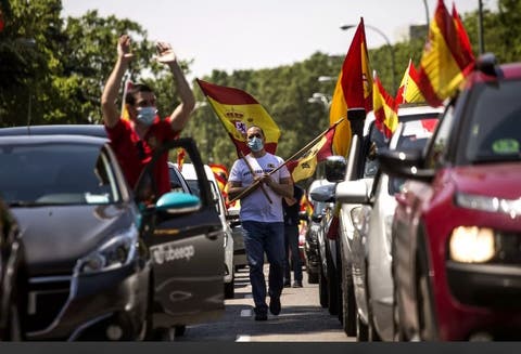 تظاهرة في إسبانيا احتجاجا على ترحيل إمام مغربي