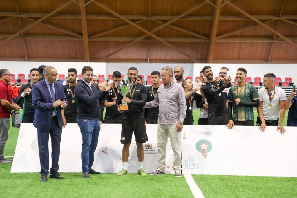 بنسعيد ولقجع يترأسان المباراة النهائية لدوري "الطريق إلى المونديال"
