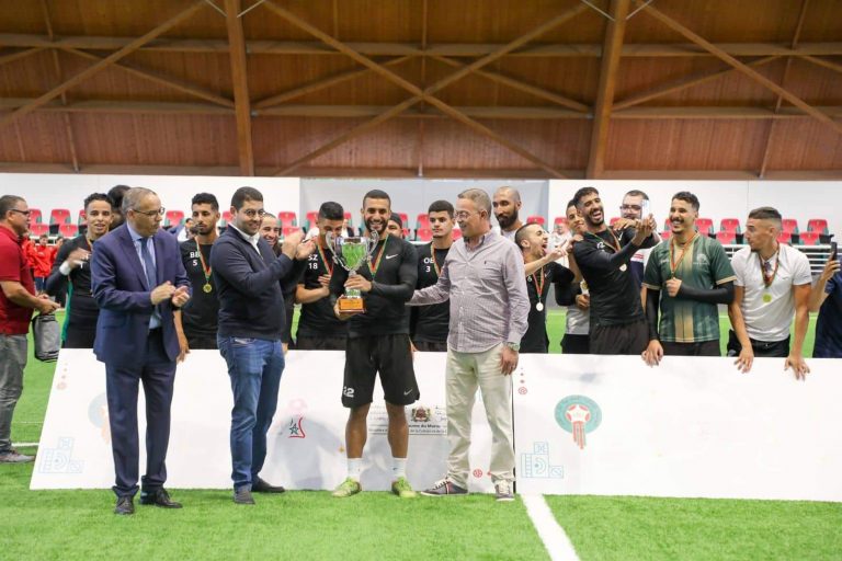 بنسعيد ولقجع يترأسان المباراة النهائية لدوري "الطريق إلى المونديال"