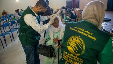 Photo of انطلاق الحملة الطبية التطوعية لمكافحة العمى بمدينة تيفلت