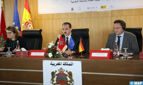 إطلاق برنامج التوأمة بين رئاسة النيابة العامة المغربية ونظيرتها الإسبانية