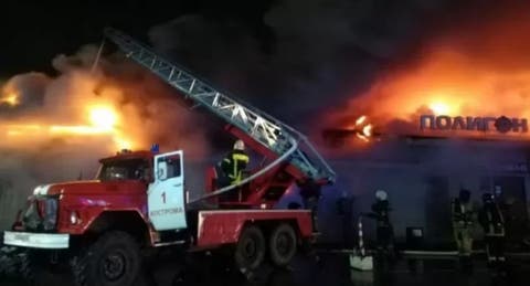 13 قتـ…ـيلا في اندلاع حريق كبير بحانة في روسيا