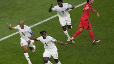 Photo of مونديال قطر.. غانا تهزم كوريا الجنوبية وتنعش حظوظها في التأهل