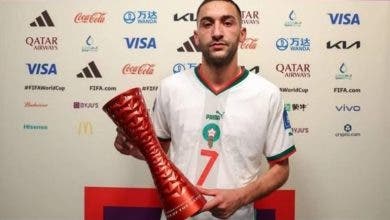 Photo of حكيم زياش رجل مباراة المغرب وبلجيكا في كأس العالم