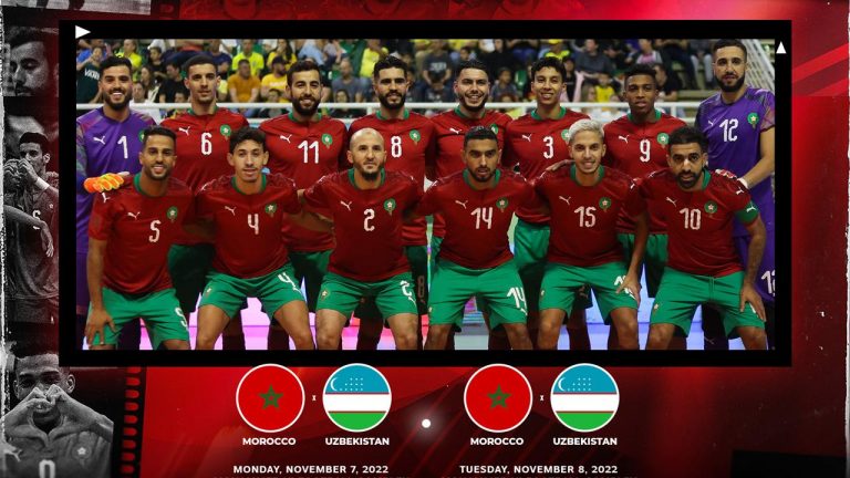 "أسود الفوتصال" يخوضون مبارتين وديتين أمام أوزبكستان