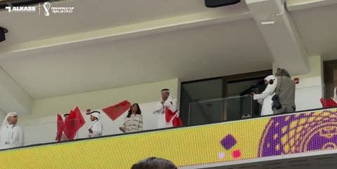 أمير قطر يتفاعل مع فوز المغرب على نظيره الكندي في المونديال