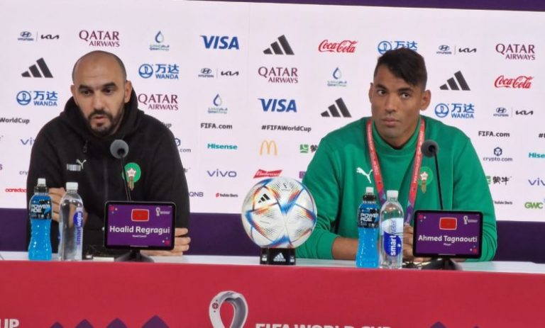 الركراكي: "وصولنا لنصف النهائي لم يكن بالصدفة"