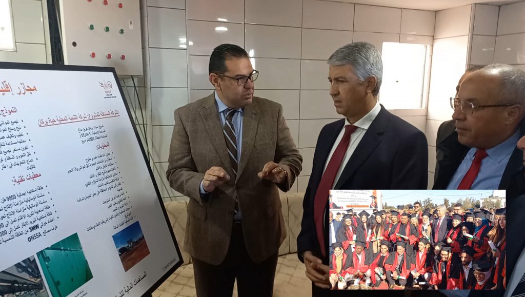 بركان .. صديقي يتفقد إنجاز المجزرة ويحضر حفل تسليم الشواهد للخريجين