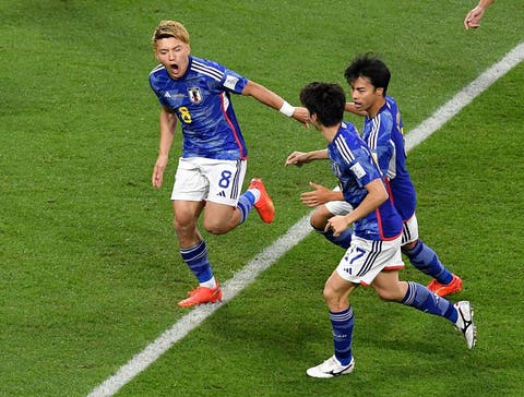 اليابان تهزم إسبانيا وتتصدر المجموعة الخامسة وتضرب موعدًا مع كرواتيا