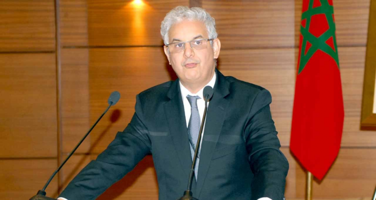بركة يستعرض أوراش المملكة في مجال الماء أمام وفد فرنسي