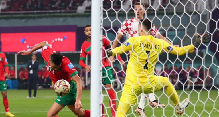 المنتخب المغربي ينهي شوطه الأول متأخرا أمام كرواتيا