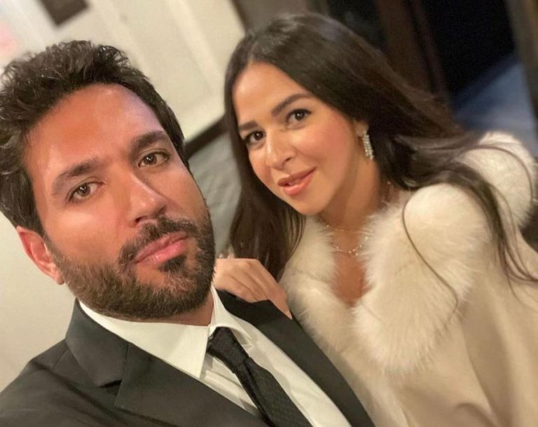 إيمي سمير غانم وحسن الرداد يرزقان بمولودهما الأول