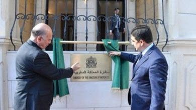 Photo of بوريطة يفتتح سفارة الرباط ببغداد.. ونظيره العراقي يشيد بالقرار
