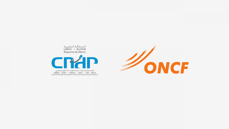 توقيع اتفاقية بين الONCF ولجنة حماية المعطيات الشخصية