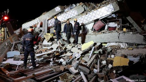 ارتفاع حصيلة ضحايا الزلزال فى تركيا وسوريا إلى أكثر من 2200 قتيل