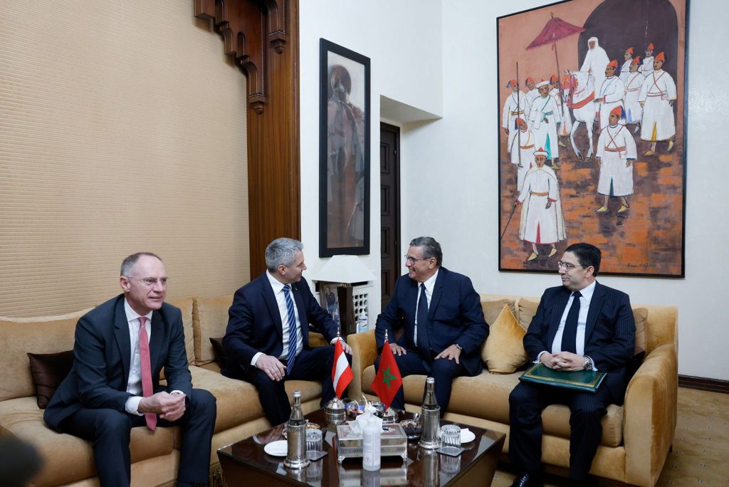 المغرب والنمسا يجددان التأكيد على إرادتهما المشتركة لتعزيز التعاون الثنائي