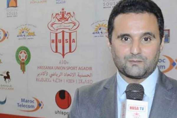 حسنية أكادير تختار أمين الضور رئيسا خلفا لسدينو المستقيل