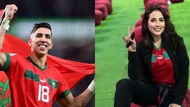 Photo of ابتسام العروسي تكشف طبيعة العلاقة التي تجمعها بنجم المنتخب المغربي