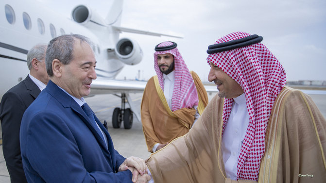 أول تعليق أميركي بشأن استقبال السعودية لوزير الخارجية السوري