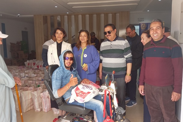 رئيس جماعة الحاجب يشرف على حملة طبية للمصابين بالتوحد