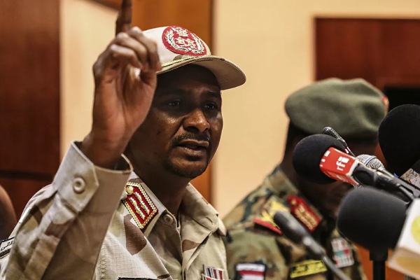 المخابرات العامة السودانية تعلن الدعم السريع "قوة متمردة"