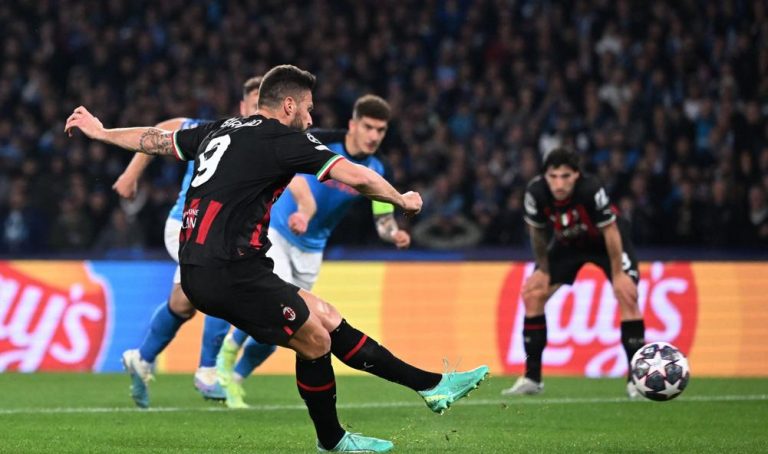 دوري أبطال أوروبا.. ميلان إلى نصف النهائي بتعادله مع نابولي