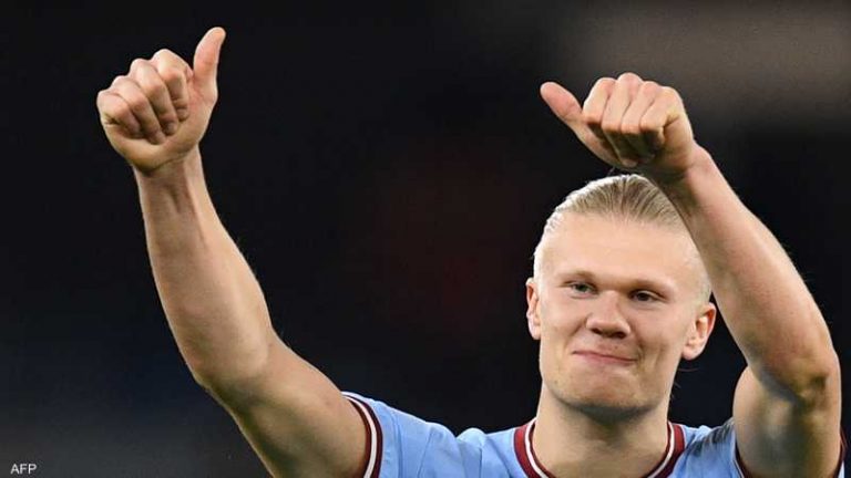 هالاند يفوز بجائزة أفضل لاعب في الدوري الإنجليزي