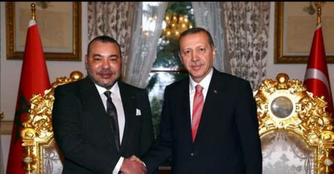 الملك يهنئ رجب طيب أردوغان بمناسبة إعادة انتخابه رئيسا لتركيا