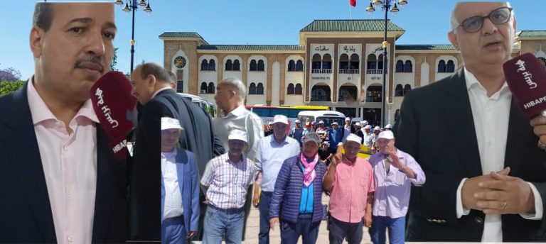 نزار بركة وميارة يتعهدان بالدفاع عن حقوق الشغيلة ويستعرضان المنجزات"فيديو"