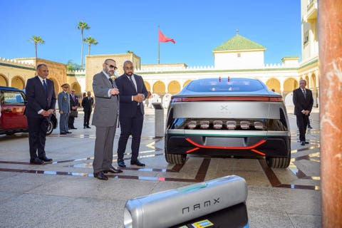 الملك يترأس حفل تقديم أول سيارة مغربية الصنع تعمل بالهيدروجين