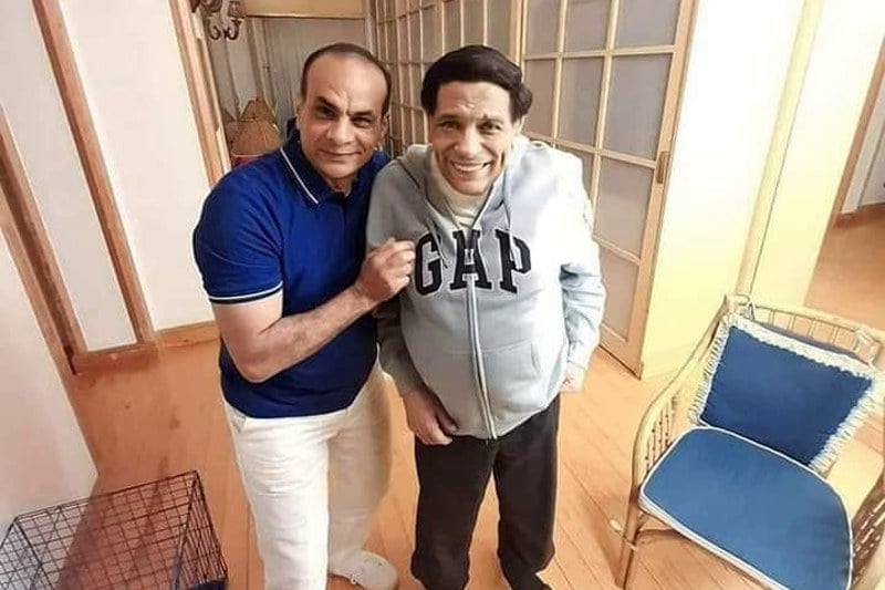 أحدث ظهور لعادل إمام خلال الاحتفال بعيد ميلاده الـ 83