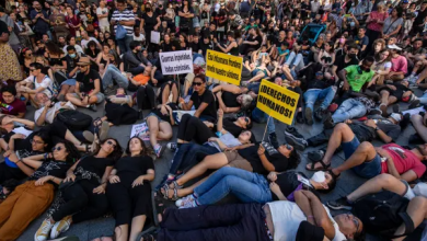 Photo of “متظاهرون” يحيون ذكرى “مأساة مليلية” أمام البرلمان في مدريد