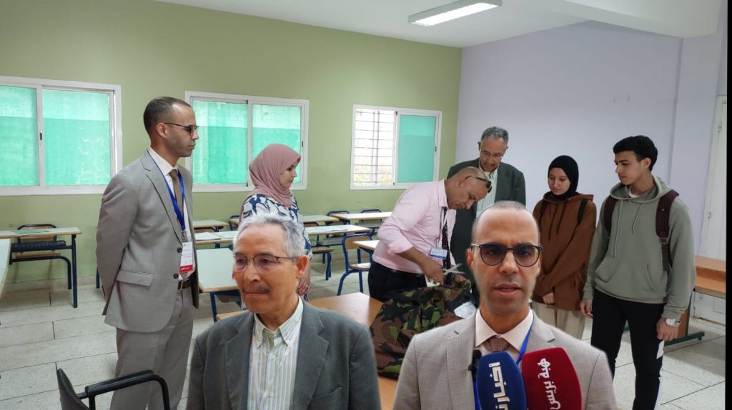 امتحانات الباكالوريا بسطات.. اجراءات مشددة وتأمين محيط المؤسسات التعليمية