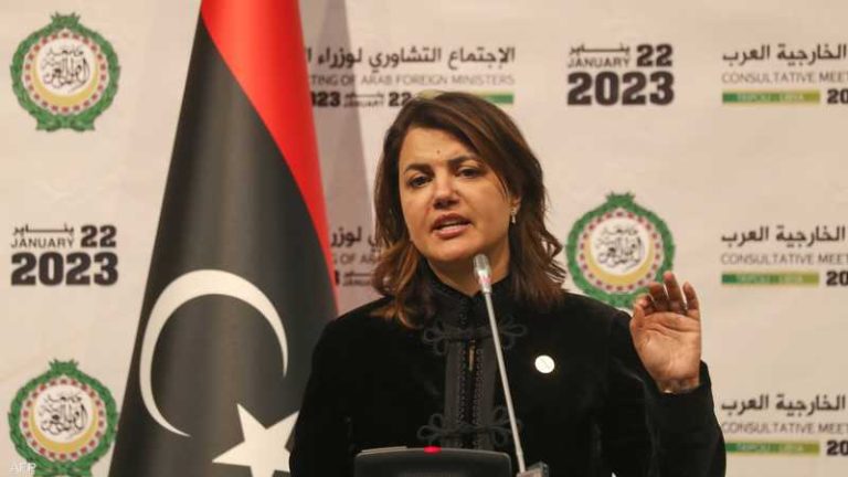 بسبب لقائها مع نظيرها الاسرائيلي.. الدبيية يقيل نجلاء المنقوش