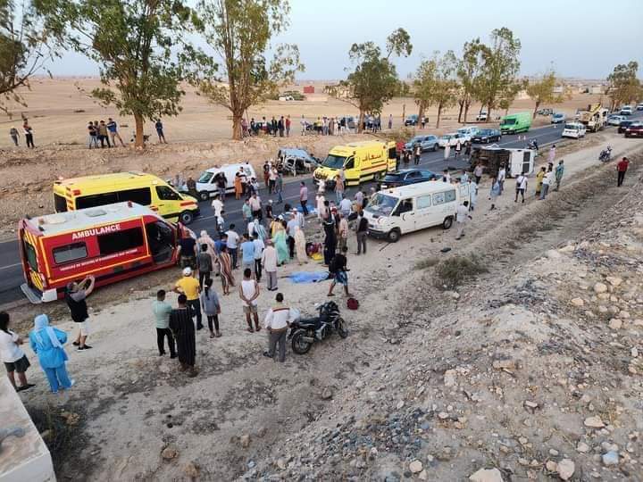فاجعة بخريبكة: 9 ق.تلى وجرحى في حادثة سير مروعة