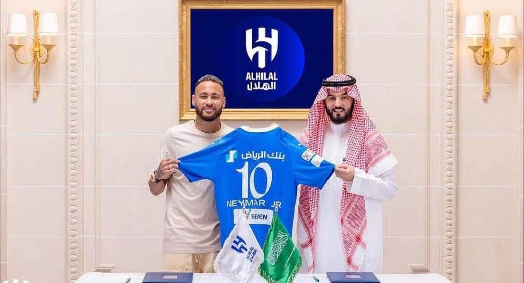 رسميا ..الهلال السعودي يعلن تعاقده مع البرازيلي نيمار