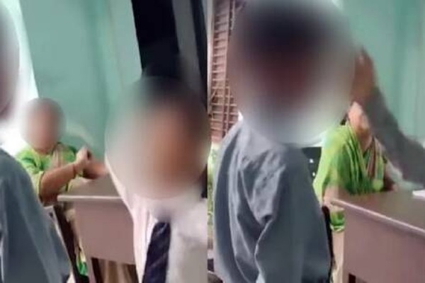 أمرت التلاميذ بالتناوب على صفع زميلهم المسلم.. غضب في الهند بسبب معلمة