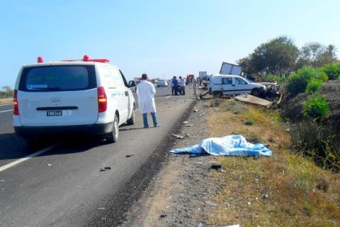 مراكش : مــ..ـقتل أربعة أشخاص في حادثة سير