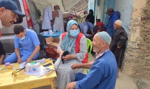 زلزال الحوز.. قافلة طبية متعددة التخصصات لإنقاذ الجرحى في ثلاث نيعقوب