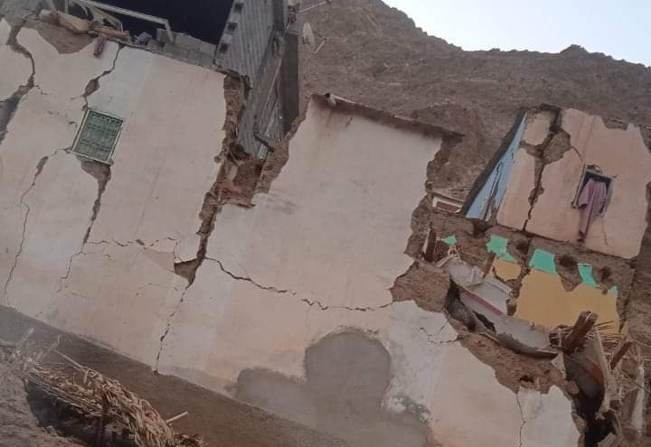 بالصور.. الزلزال يدمر جماعة تيزكي أقرب نقطة لبؤرة الهزة الأرضية