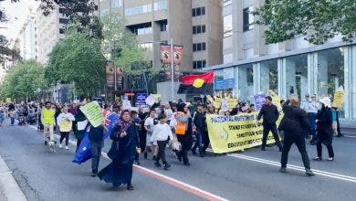 Photo of مسيرة حاشدة بأستراليا احتجاجا على الدروس الجنسية في المدارس