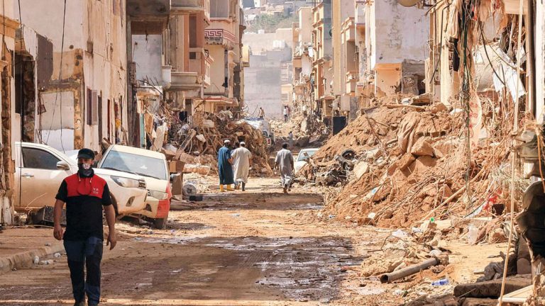 إعصار "دانيال" دمّر 70% من البنية التحتية في المناطق المنكوبة