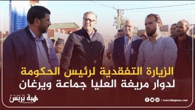 Photo of الزيارة التفقدية لرئيس الحكومة لدوار مريغة العليا جماعة ويرغان
