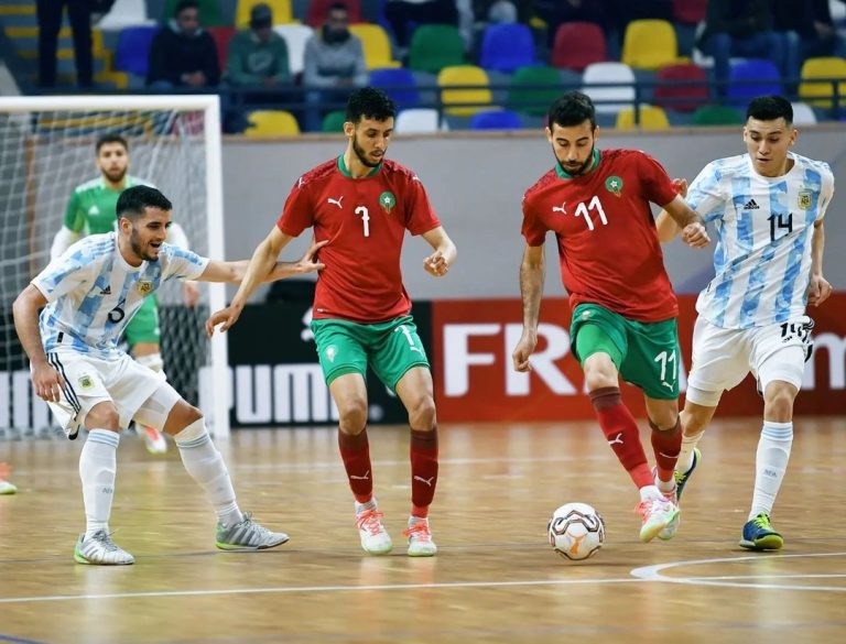 اختيار المنتخب المغربي للفوتسال كأفضل منتخب في العالم لسنة 2023