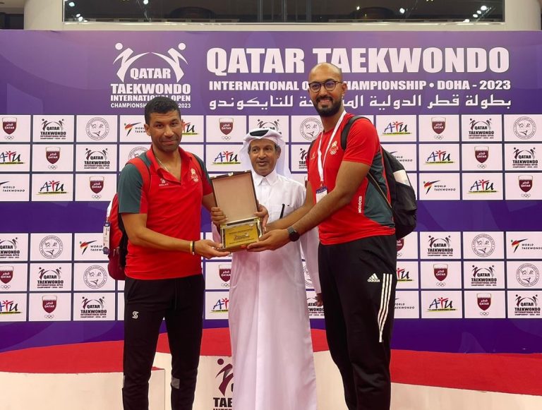 9 ميداليات للمنتخب الوطني للتيكواندو في الدوري الدولي المعتمد لقطر